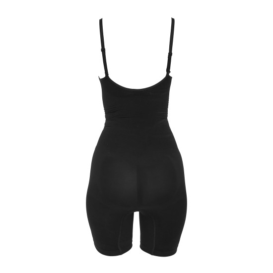 Black Low Back Shapewear Bodysuit