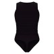 Black Slinky Cut Out Front Bodysuit