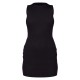 Black Basic Knitted Bodycon Dress