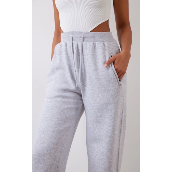 Tall Ash Grey Straight Leg Sweatpants