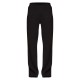 Black Flared Split Hem Sweatpants