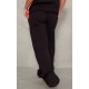 PRETTYLITTLETHING Black Badge Detail Mid Rise Wide Leg Sweatpants