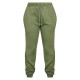 Khaki High Waisted Cuffed Sweatpants